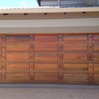 Garage Door Double-Tuscan-with-studs
